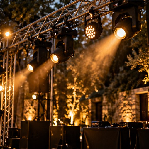 Rasvjeta — inspiracija za organizaciju evenata